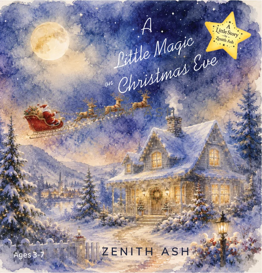 Artwork from A Little Magic on Christmas Eve