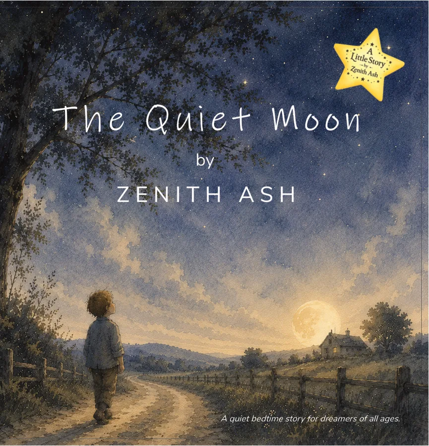Artwork from The Quiet Moon